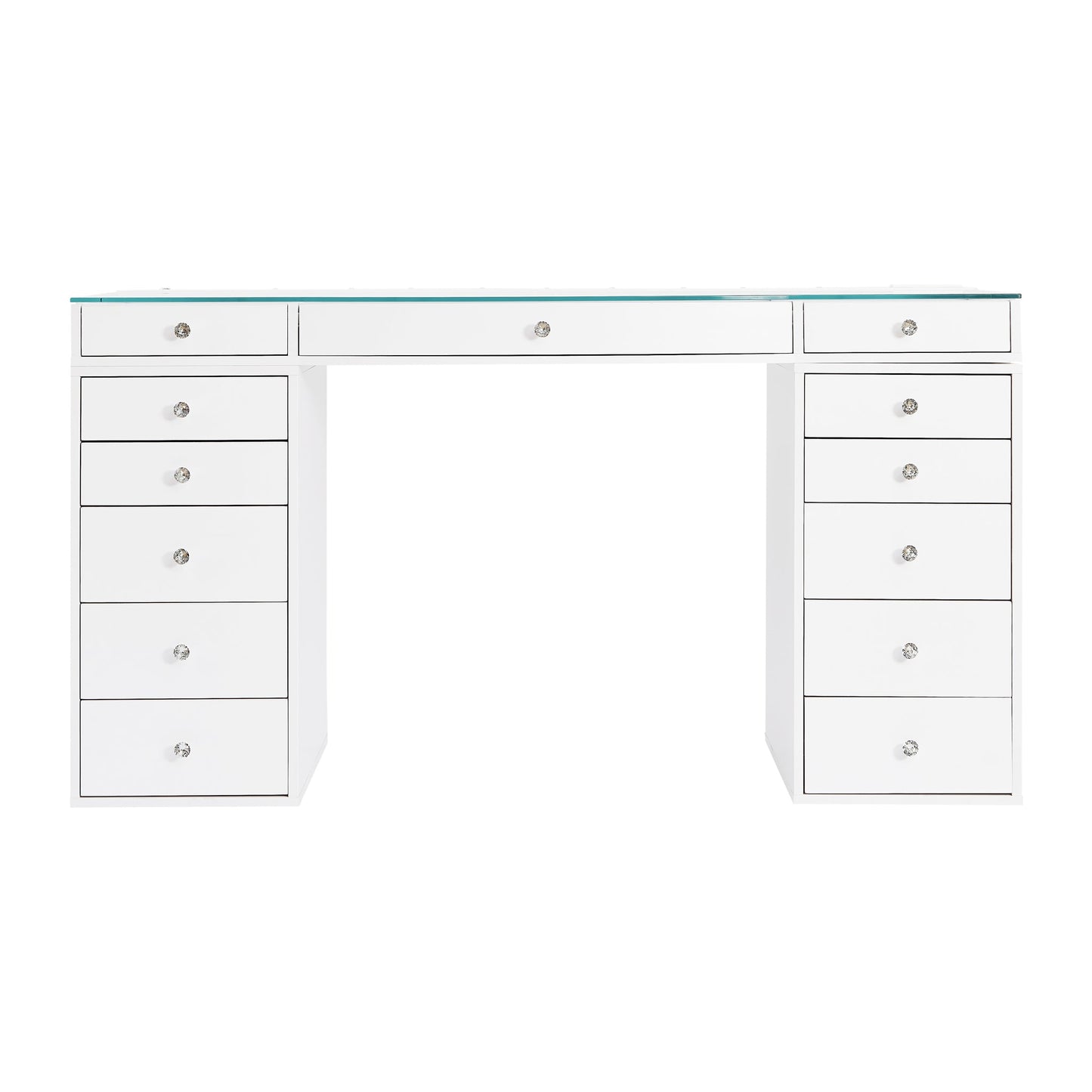SlayStation® Contour Pro 2.0 Vanity Table w/ LED Light