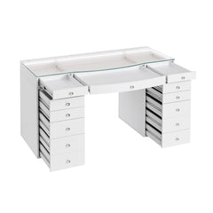 SlayStation® Contour Pro 2.0 Vanity Table w/ LED Light