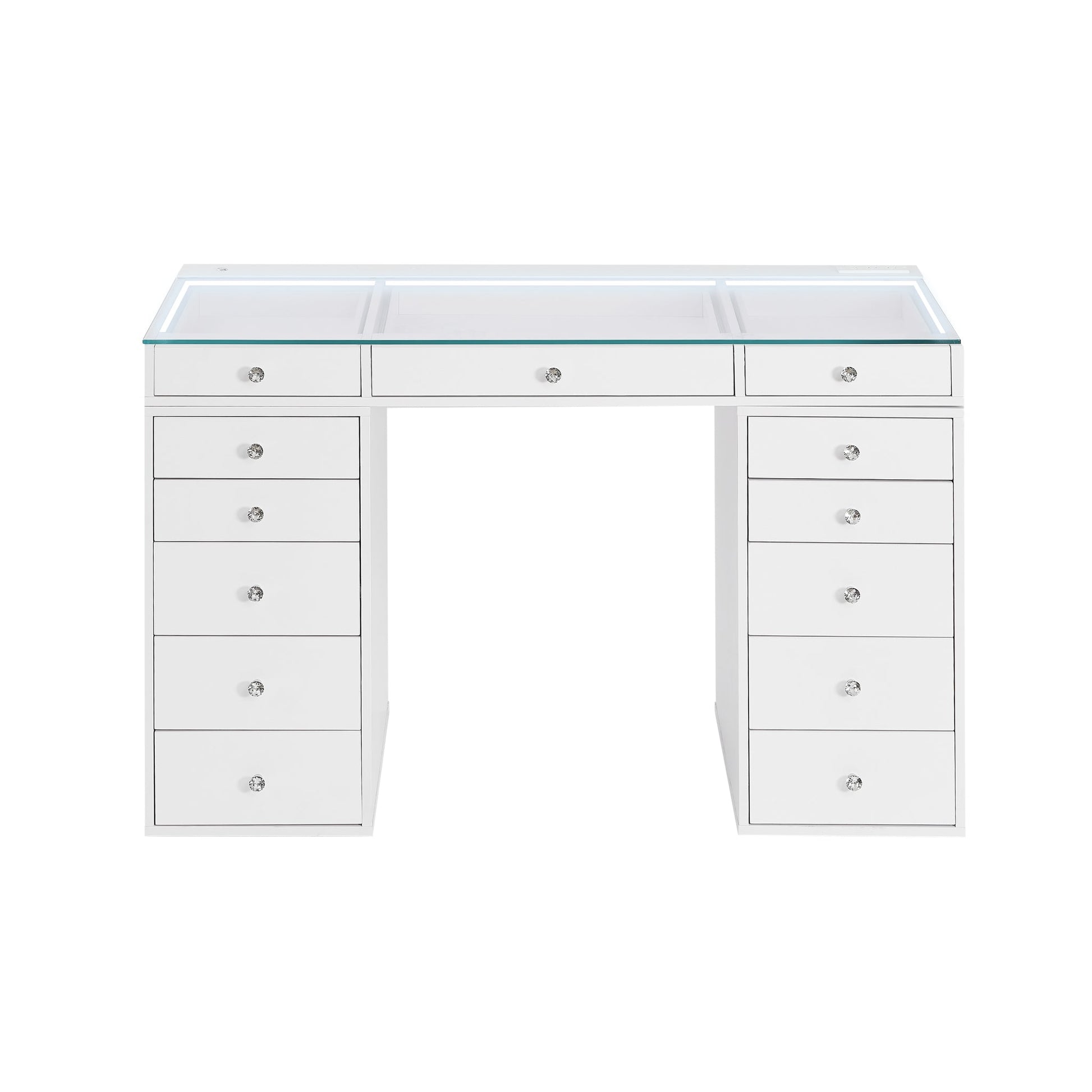 SlayStation® Lumina Plus 2.0 Vanity Table w/ LED Light