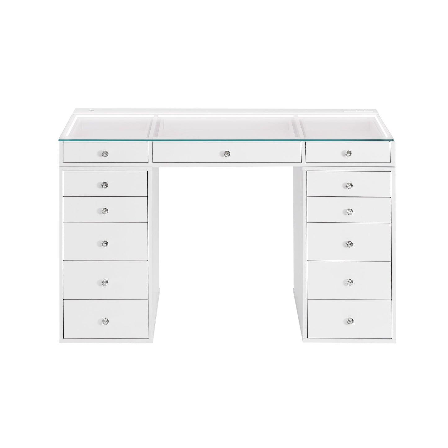 SlayStation® Lumina Plus 2.0 Vanity Table w/ LED Light