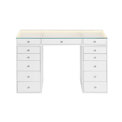 SlayStation® Lumina Plus 2.0 Vanity Table w/ LED Light