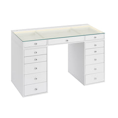 SlayStation® Lumina Plus 2.0 Vanity Table w/ LED Light