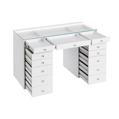 SlayStation® Lumina Plus 2.0 Vanity Table w/ LED Light