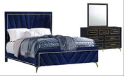 Auryn Navy Bedroom Set