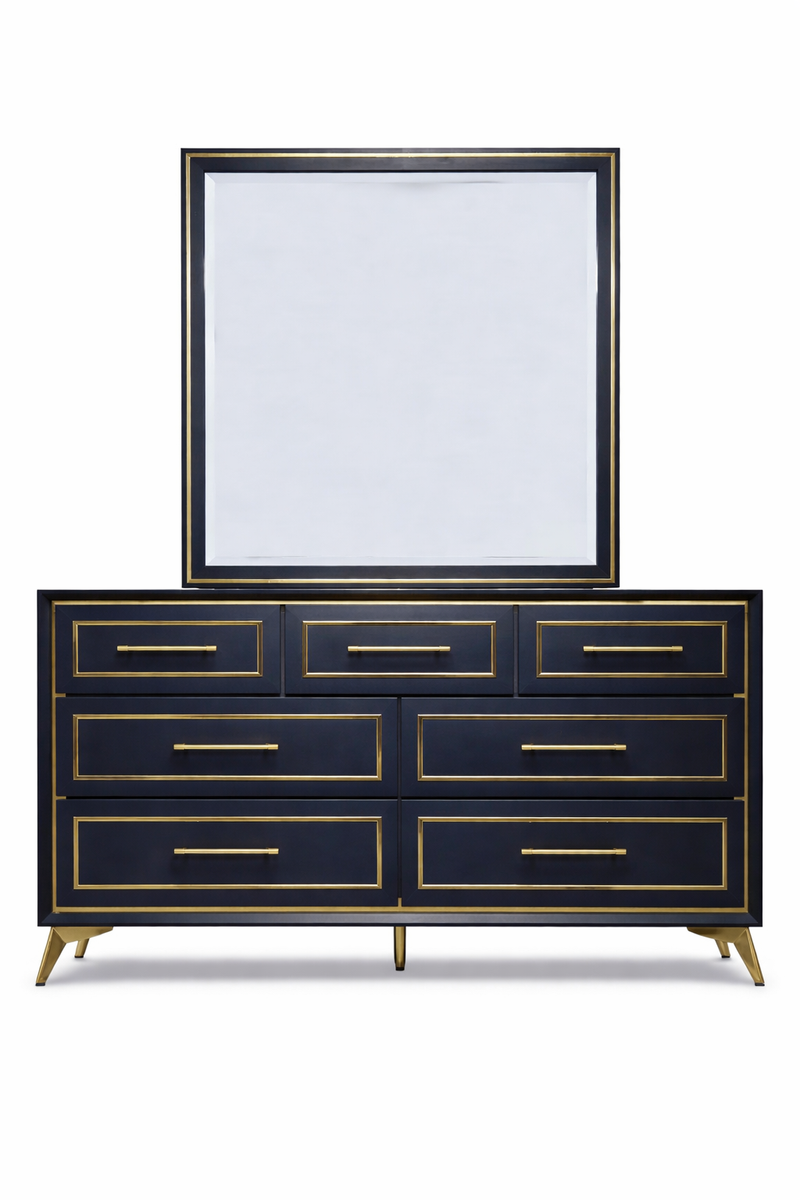 Auryn Dresser & Mirror Set