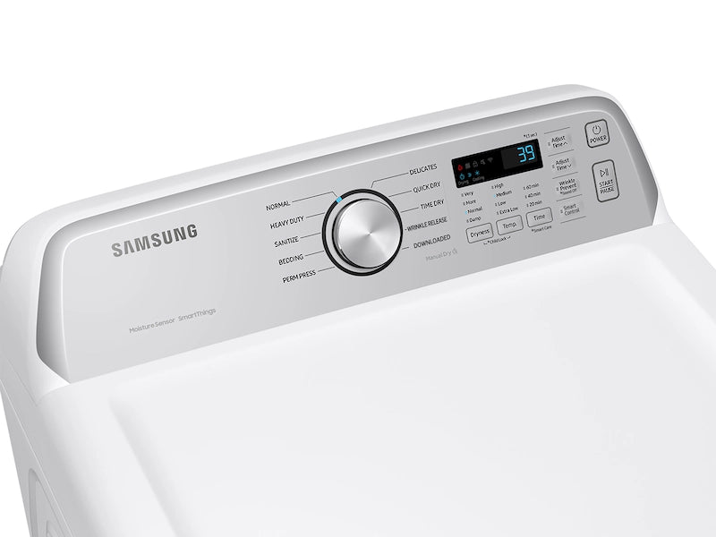 7.4 cu. ft. Smart Electric Dryer with Sensor Dry in White