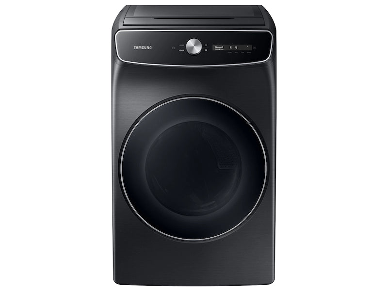 7.5 cu. ft. Smart Dial Electric Dryer with FlexDry™ and Super Speed Dry in Brushed Black