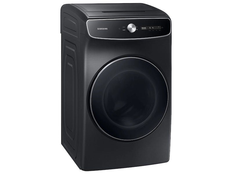 7.5 cu. ft. Smart Dial Gas Dryer with FlexDry™ and Super Speed Dry in Brushed Black