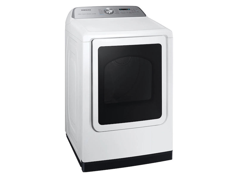 7.4 cu. ft. Smart Gas Dryer with Pet Care Dry and Steam Sanitize+ in White