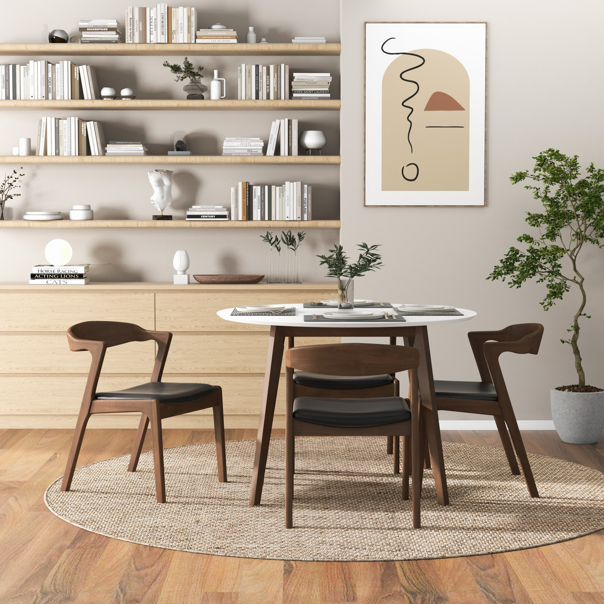 Ashcroft Imports Dakota Dining Chair - Thumbnail 4
