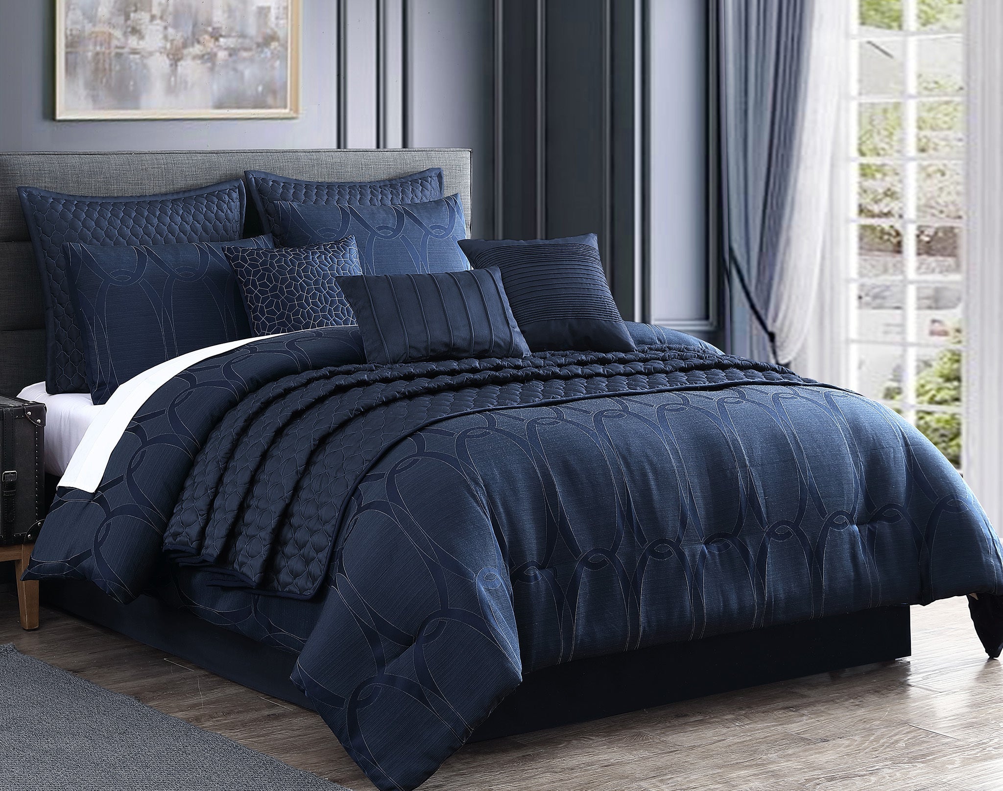 Danielle 10 PC Queen Comforter