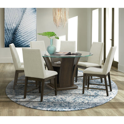 Dapper Dining Side Chair (Walnut Finish) (2 Per Pack) (Set of 2)