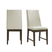 Dapper Dining Side Chair (Walnut Finish) (2 Per Pack) (Set of 2)