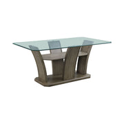 Dapper Grey Rectangular Dining Table