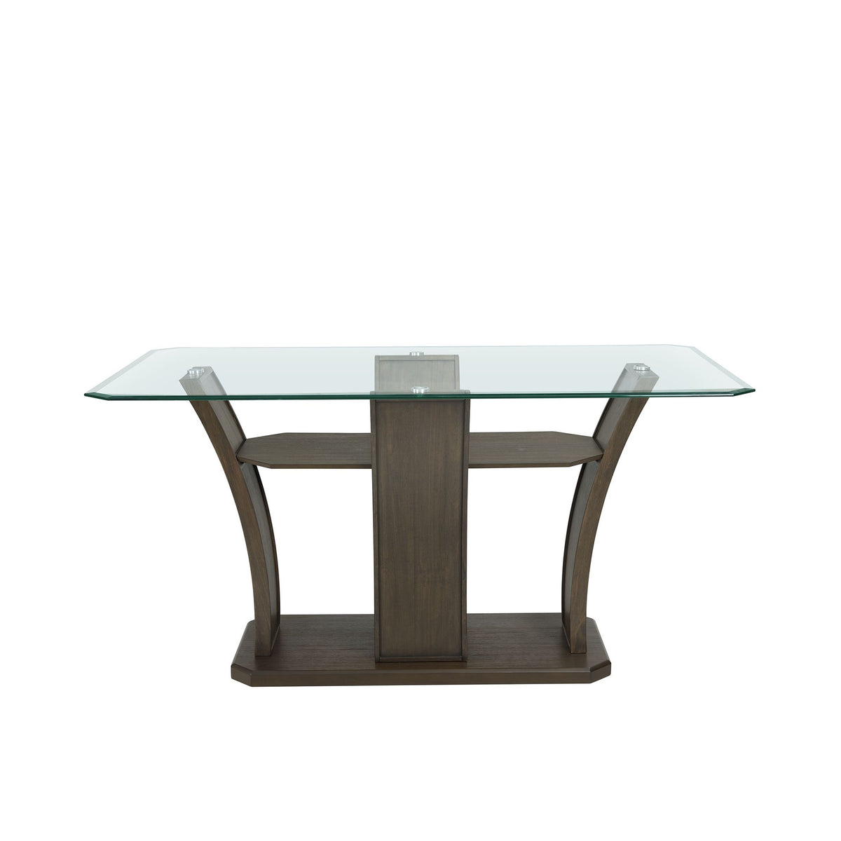 Dapper Rectangular Counter Dining Table in Walnut