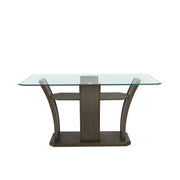 Dapper Rectangular Counter Dining Table in Walnut