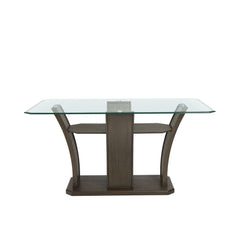 Dapper Rectangular Counter Dining Table in Walnut