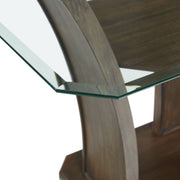 Dapper Rectangular Counter Dining Table in Walnut