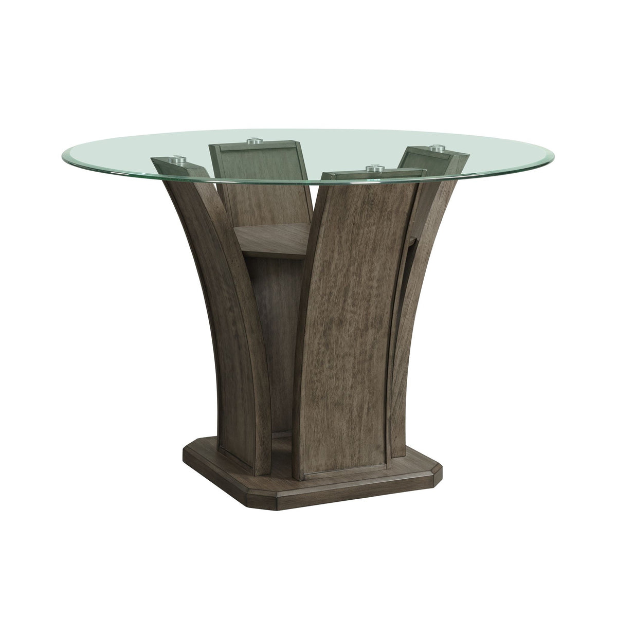 Dapper Grey Round Counter Table