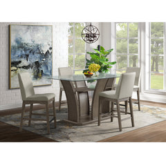 Dapper Grey Rectangular Counter Table