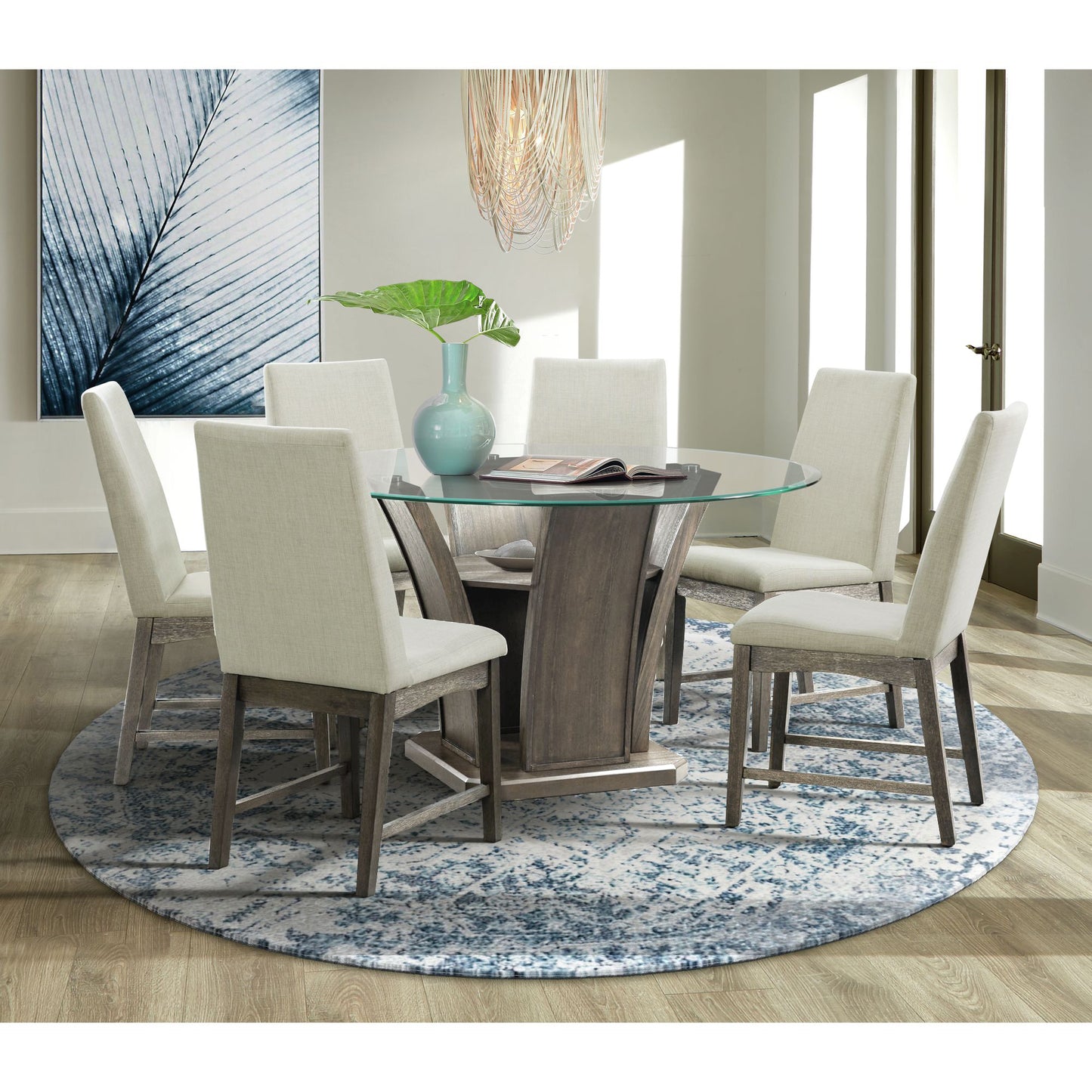 Dapper Dining Side Chair (Grey Finish) (Two Per Carton)