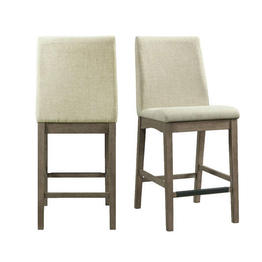 Dapper Counter Side Chair (Grey Finish) (Two Per Carton)