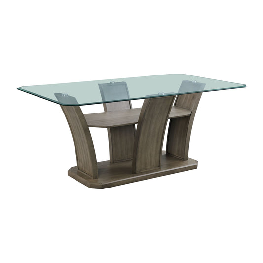 Dapper Grey Rectangular Dining Table
