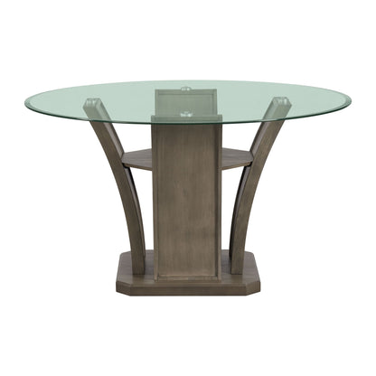 Dapper Grey Round Dining Table