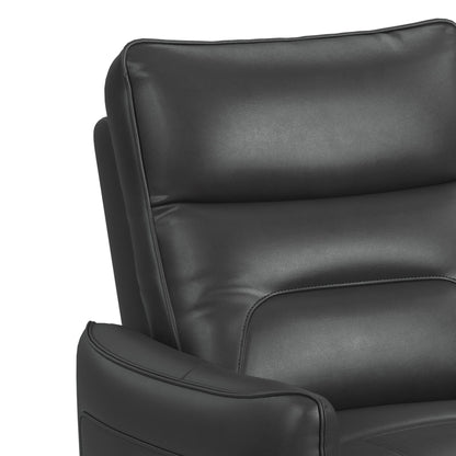 Deco P1 Recliner with Glider and Swivel in Del Mar Grey