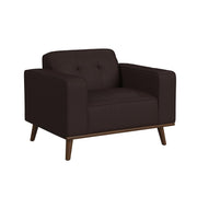 Destiny 3PC Living Room Set in Pebble Brown-Sofa, Loveseat & Chair