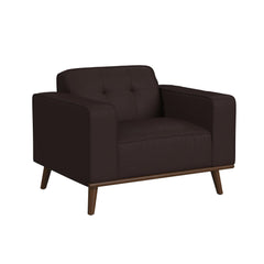 Destiny 3PC Living Room Set in Pebble Brown-Sofa, Loveseat & Chair
