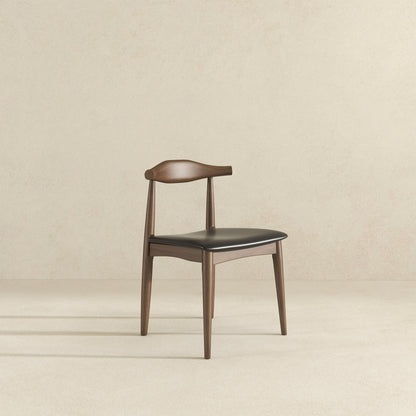 Sillas de comedor Destiny de tela gris (juego de 2)