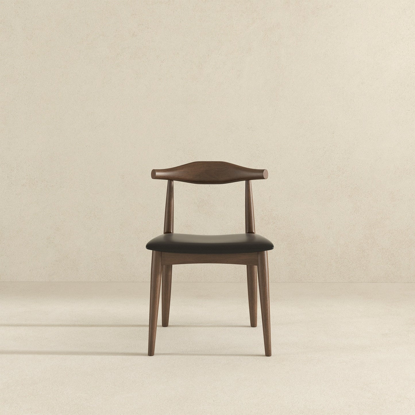 Sillas de comedor Destiny de tela gris (juego de 2)