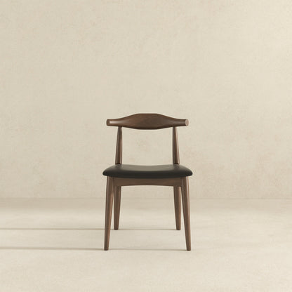 Sillas de comedor Destiny de tela gris (juego de 2)