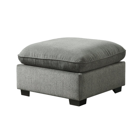 Deville Modular Ottoman in Nova Grey