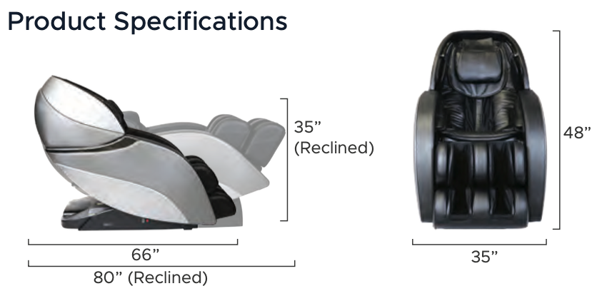 Sillón de masaje Infinity Genesis Max 4D