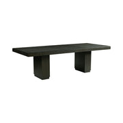 Donovan Rectangular Standard Height Dining Table In Black