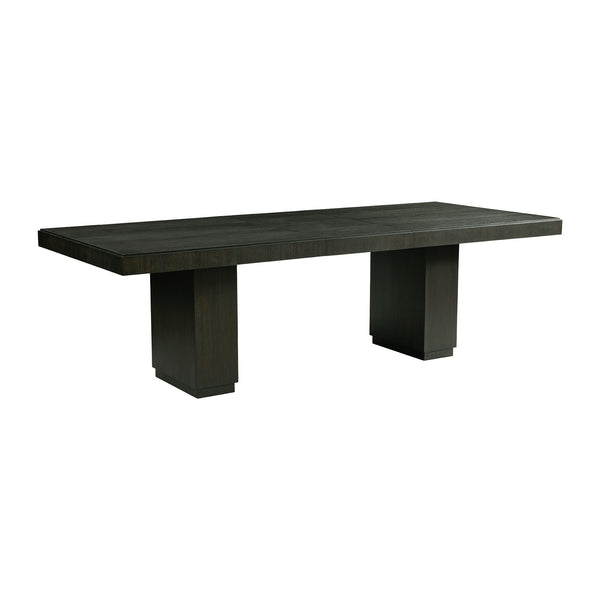 Donovan Rectangular Standard Height Dining Table In Black
