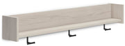 Socalle Wall Mounted Coat Rack w/Shelf