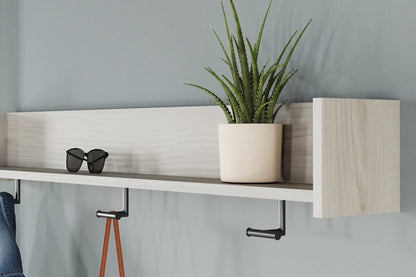 Perchero de pared con estante Socalle