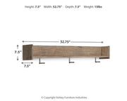 Oliah Wall Mounted Coat Rack w/Shelf