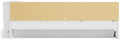 Cama con almacenaje y librería Piperton