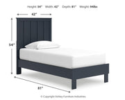 Simmenfort Twin Platform Bed