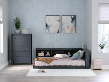 Simmenfort Full Bookcase Storage Bed
