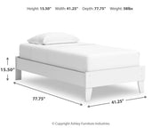Hallityn Twin Platform Bed