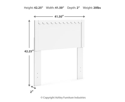 Hallityn Twin Panel Headboard