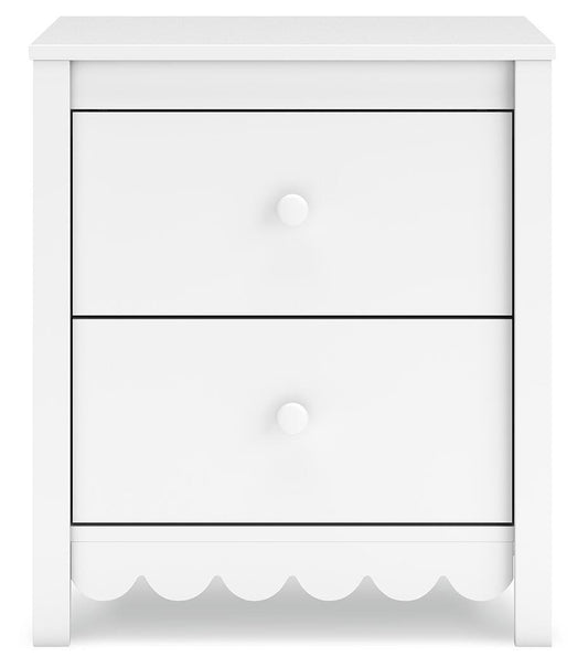 Hallityn Two Drawer Night Stand