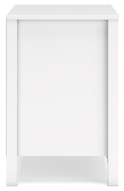 Hallityn Two Drawer Night Stand