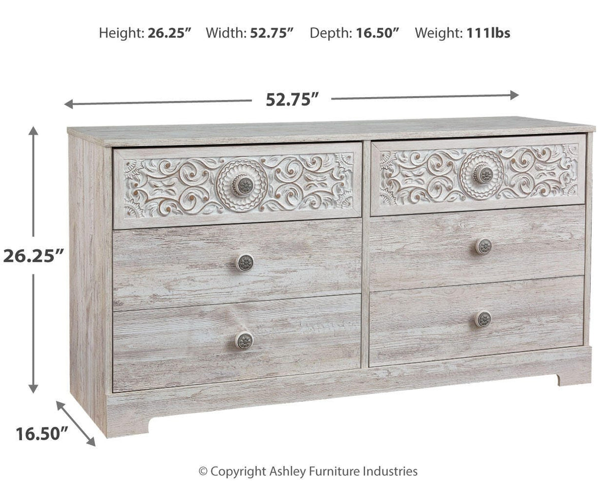 Paxberry Six Drawer Dresser