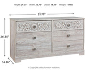 Paxberry Six Drawer Dresser